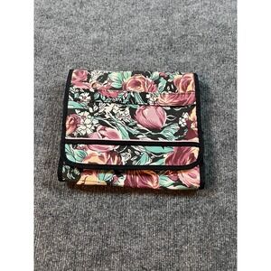 Avon Floral Garden Accessories Roll Toiletry Make Up Bag